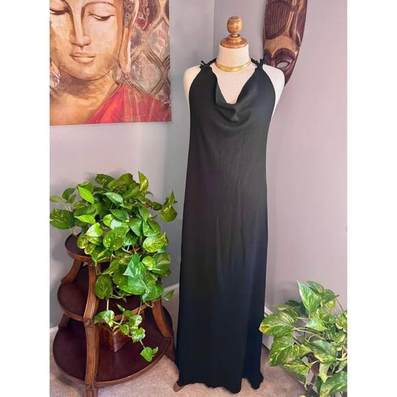 NWOT Sinew Moon Onyx Thermal Mexicali Blues Maxi Dress. Never worn - Picture 2 of 8